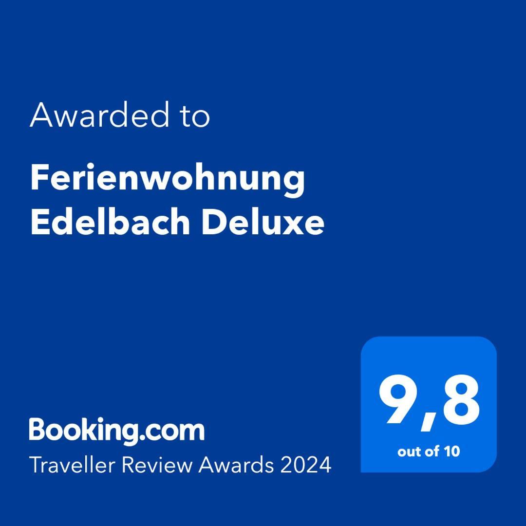 Ferienwohnung Edelbach Deluxe Sattendorf Ngoại thất bức ảnh